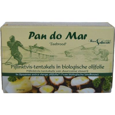 Pijlinktvis in olijfolie van Pan do Mar, 10 x 120 g
